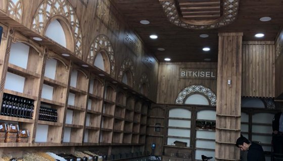 Kuruyemiş Raf Sistemleri